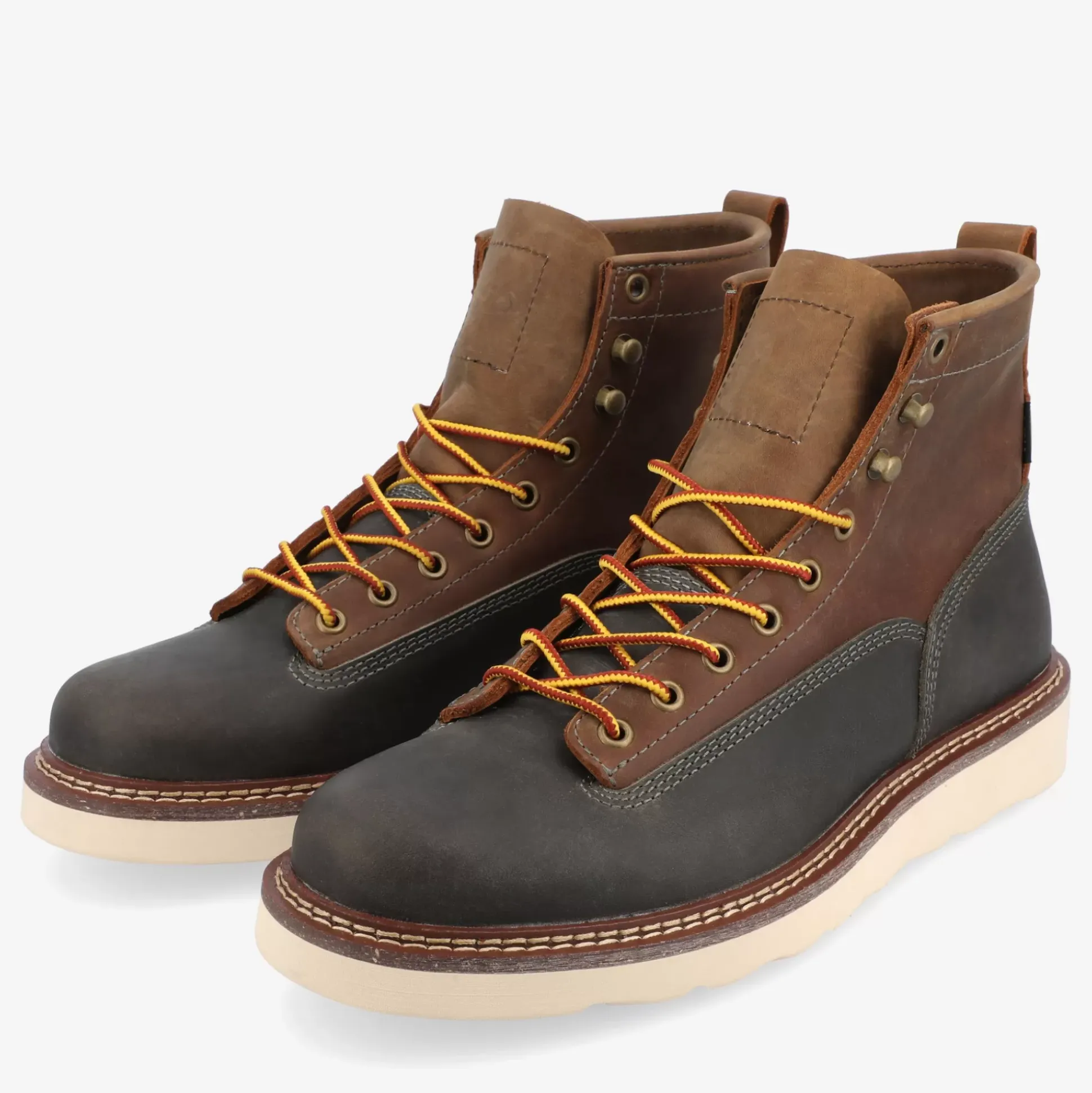 Model 001 Boot In Blue/Brown