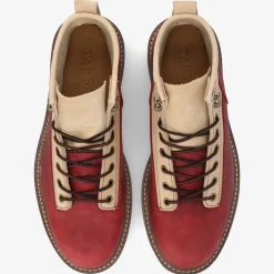 Model 001 Boot In Cherry/Cream