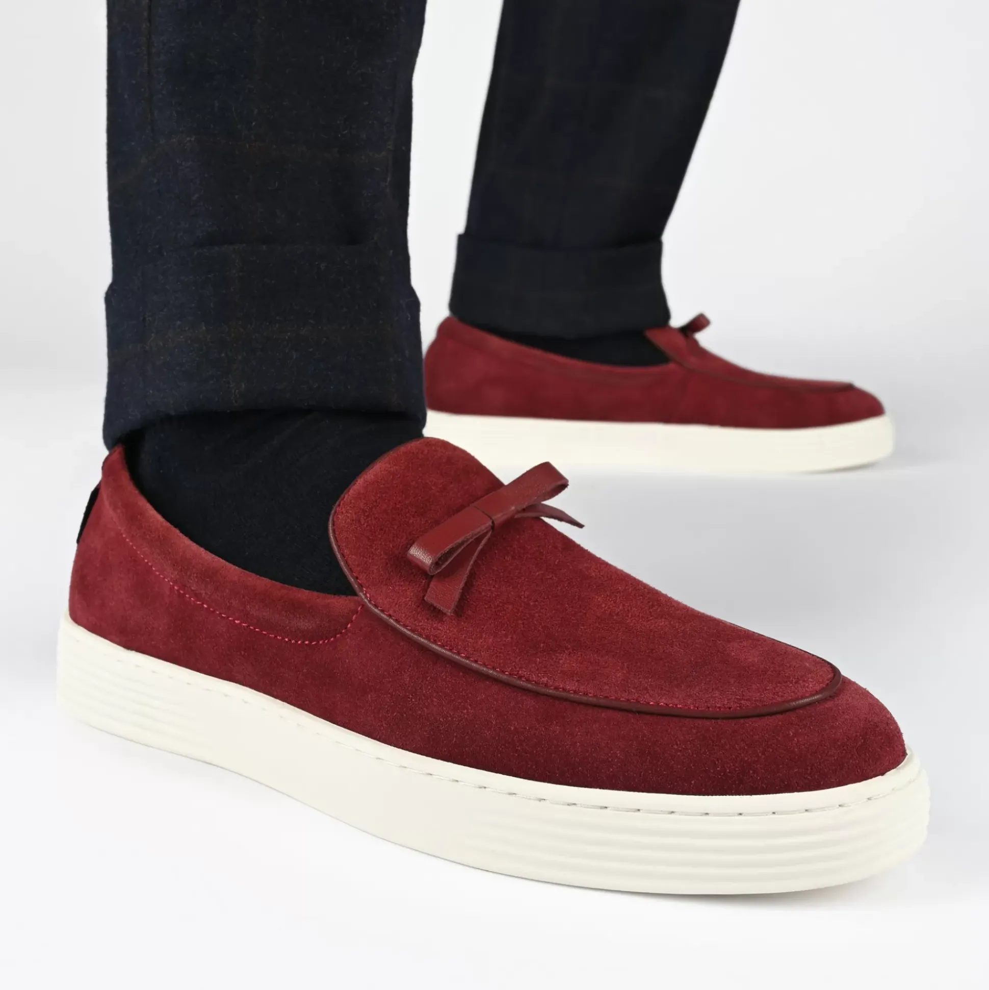 Model 108 Loafer In Cherry