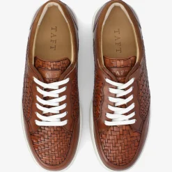 Rapido Low In Brown Woven - Brown Mens Sneakers | Taft