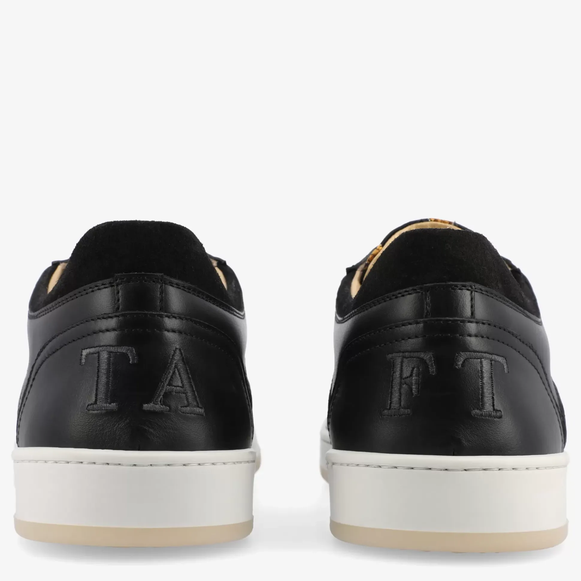 Rapido Low In Eden Noir - Black Leather Sneakers | Taft