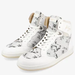 Rapido Mens White High Tops - Eden Blanc | Taft