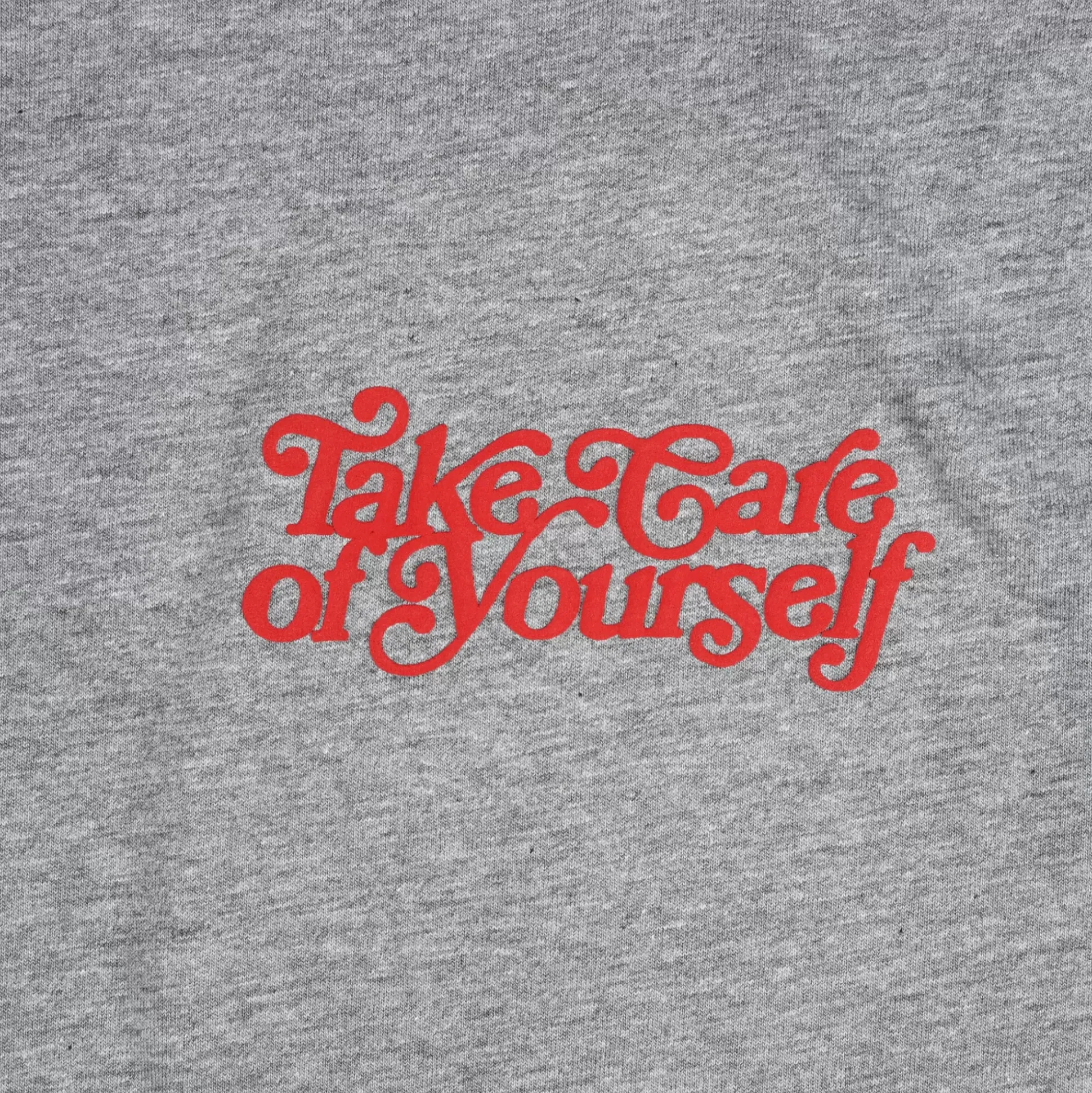 Take Care Long Sleeve Shirt In Grey