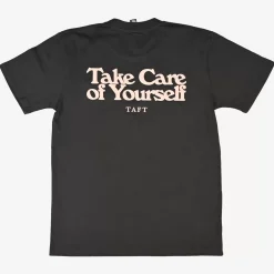 Take Care T-Shirt In Coal