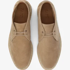 The Chukka Boot In Beige - Mens Dress Boots | Taft