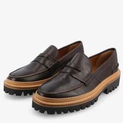The Country Loafer In Coffee - Dark Brown Loafer | Taft