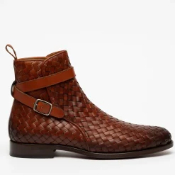 The Dylan Boot - Woven Leather Boot | Taft
