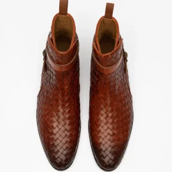 The Dylan Boot - Woven Leather Boot | Taft