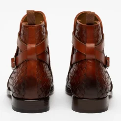 The Dylan Boot - Woven Leather Boot | Taft