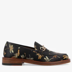 The Fitz Black Loafers - Black Dragonfly | Taft