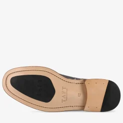 The Fitz Black Loafers - Black Dragonfly | Taft
