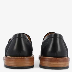 The Fitz Loafer In Midnight - Black Velvet Loafers | Taft