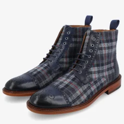 The Hamilton Boot In Blue Plaid | Taft