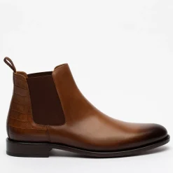 The Hiro Boot In Honey - Men'S Leather Chelsea Boots | Taft