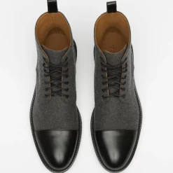 The Jack Boot - Black Leather | Taft