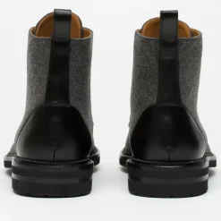 The Jack Boot - Black Leather | Taft