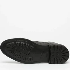 The Jack Boot - Black Leather | Taft