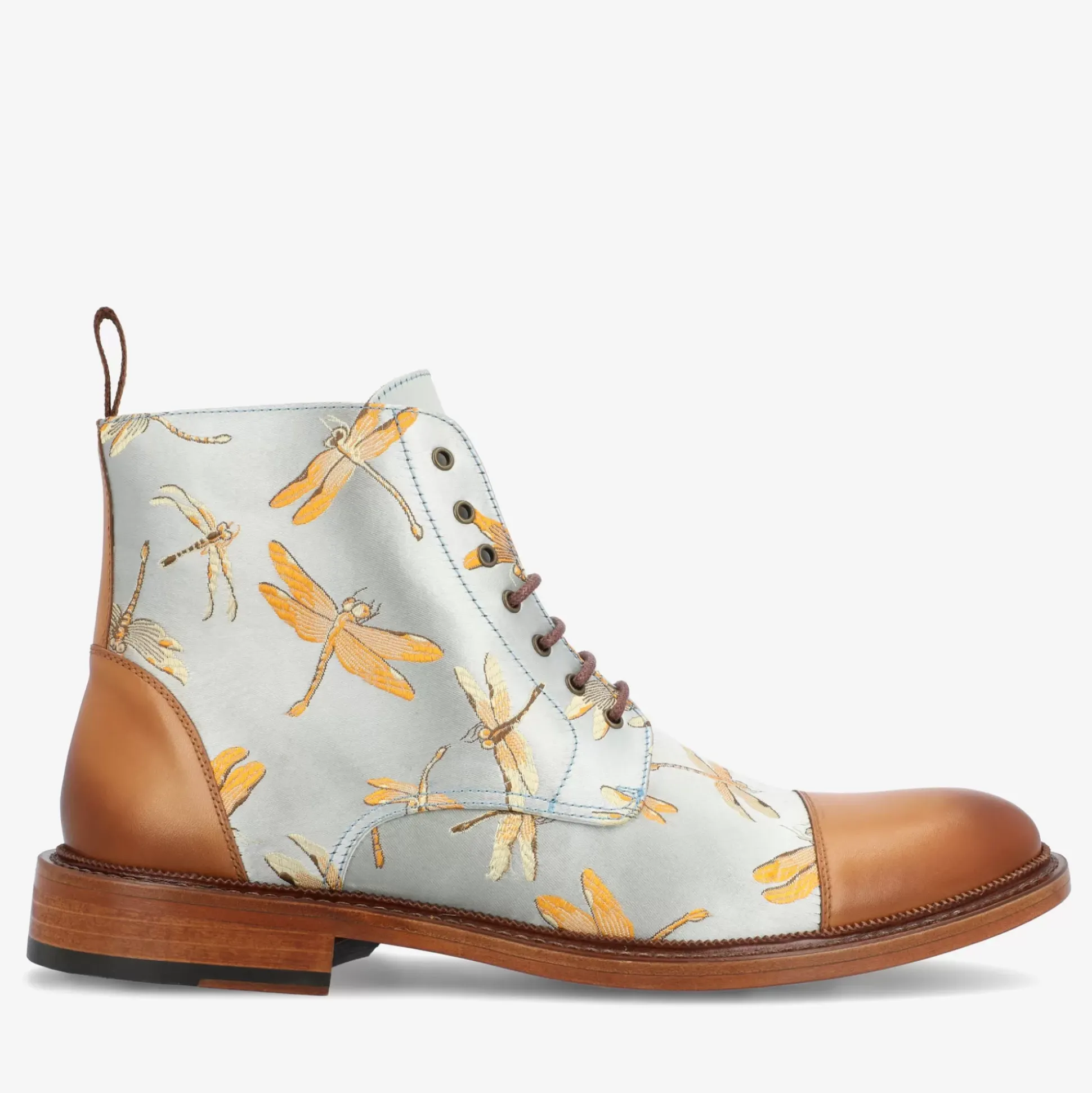 The Jack Boot In Blue Dragonfly Print | Taft