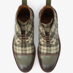 The Jack Boot In Green Plaid | Taft