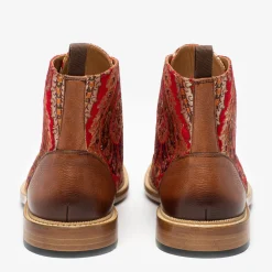 The Jack Boot In Red Paisley | Taft