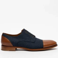 The Jack Shoe - Navy Dress Shoes | Taft