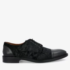 The Jack Shoe In Black Velour | Taft