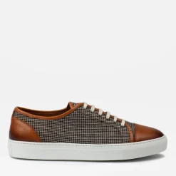The Jack Sneaker - Honey/Houndstooth Sneakers | Taft