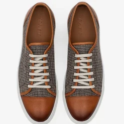 The Jack Sneaker - Honey/Houndstooth Sneakers | Taft