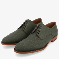 The Kennedy Shoe In Green - Casual Dress Shoes | Taft