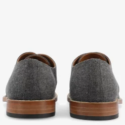 The Kennedy Shoe In Grey Wool | Taft