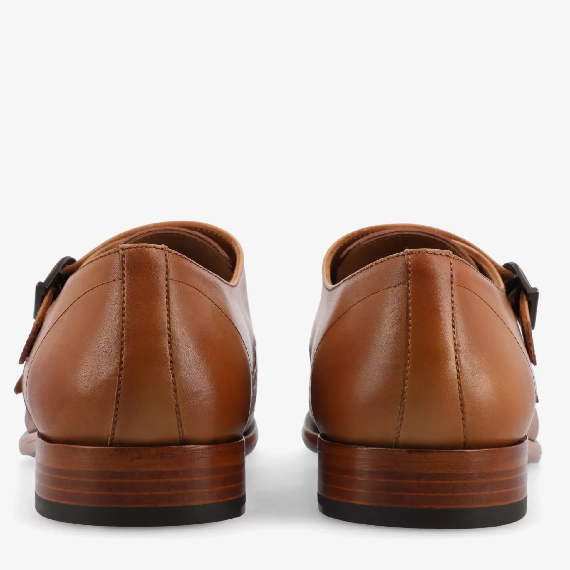 The Lucca Double Monk Strap Shoe In Honey Floral | Taft