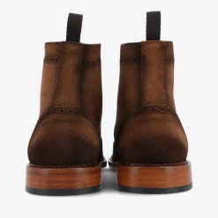 The Mack Boot In Brown - Suede Boots | Taft