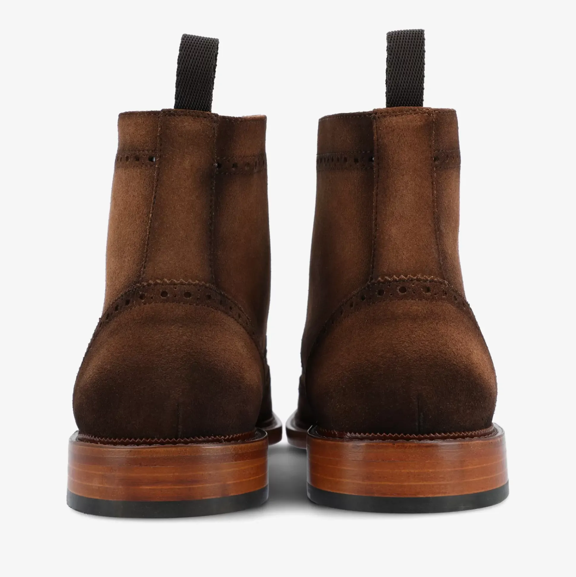 The Mack Boot In Brown - Suede Boots | Taft