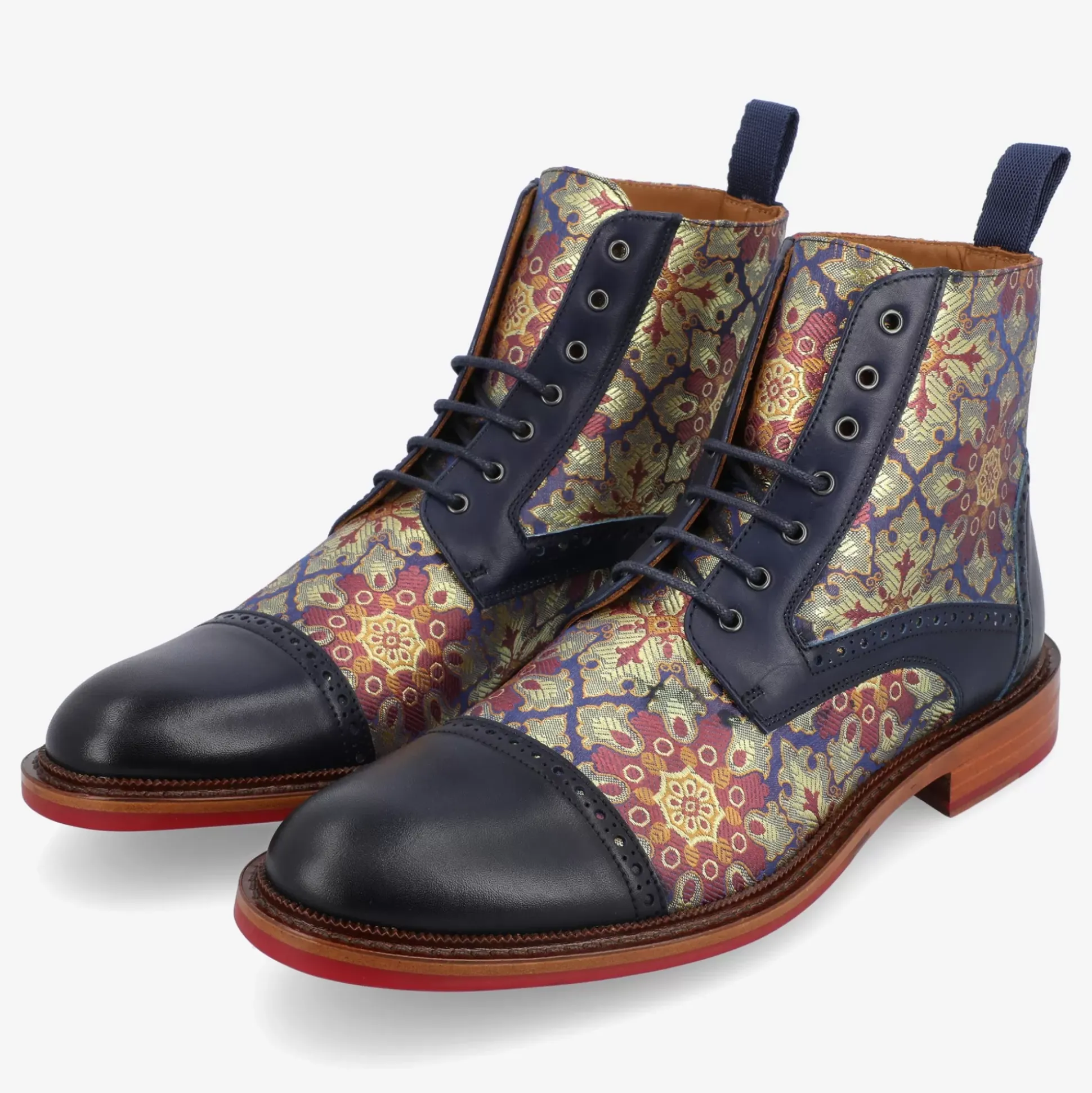 The Milano Boot In Atlas - Jacquard Boots | Taft
