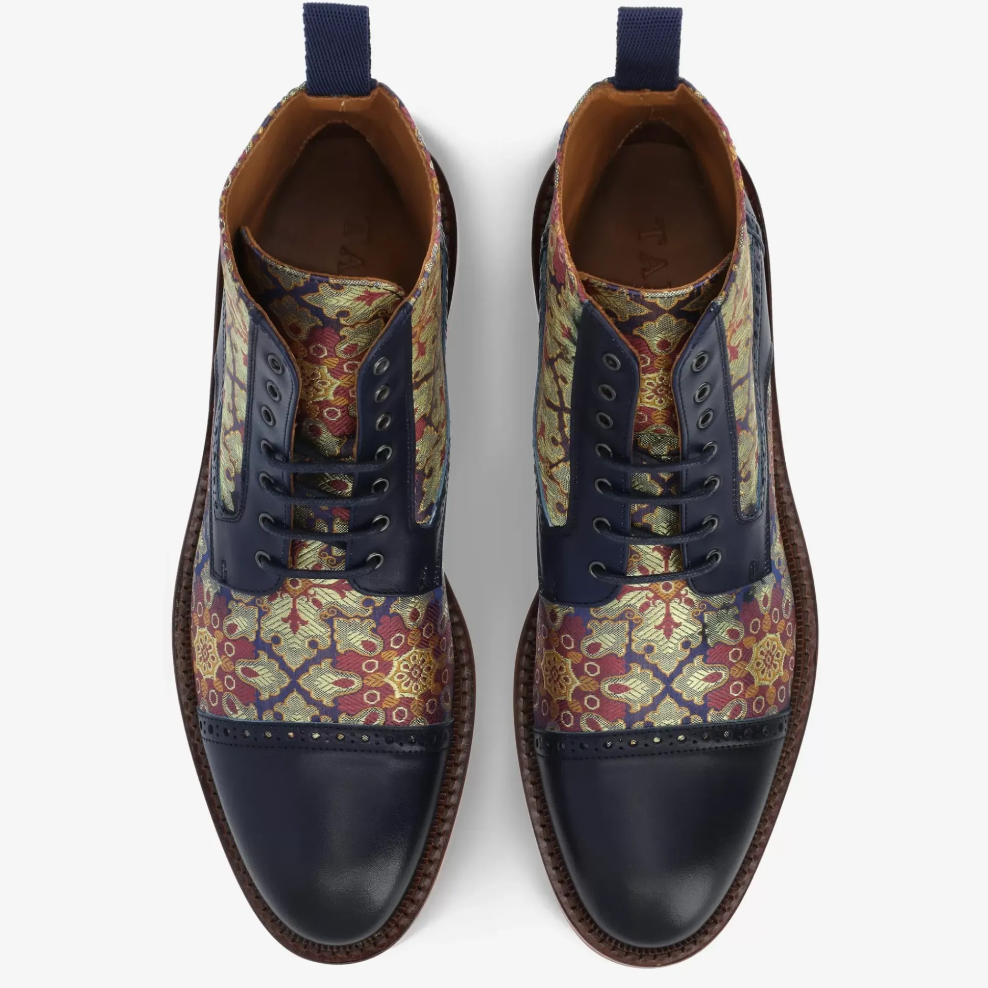 The Milano Boot In Atlas - Jacquard Boots | Taft