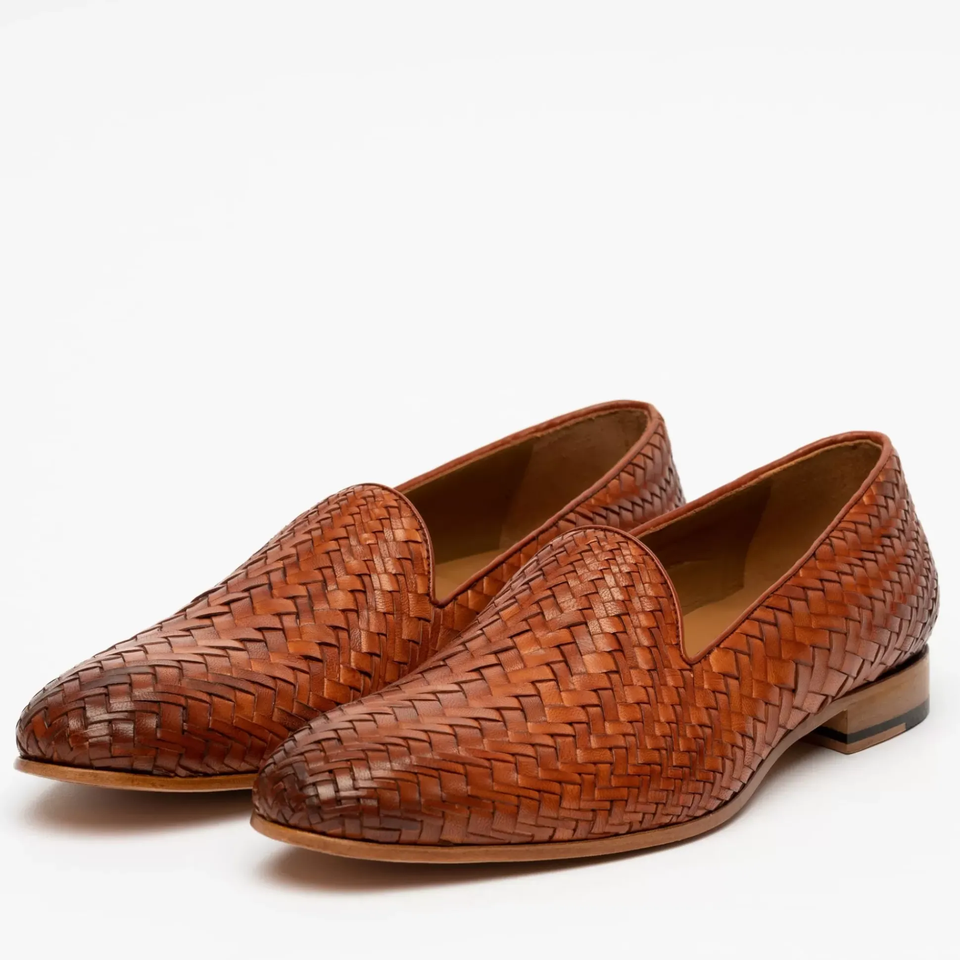 The Monaco Dress Loafer In Woven | Taft