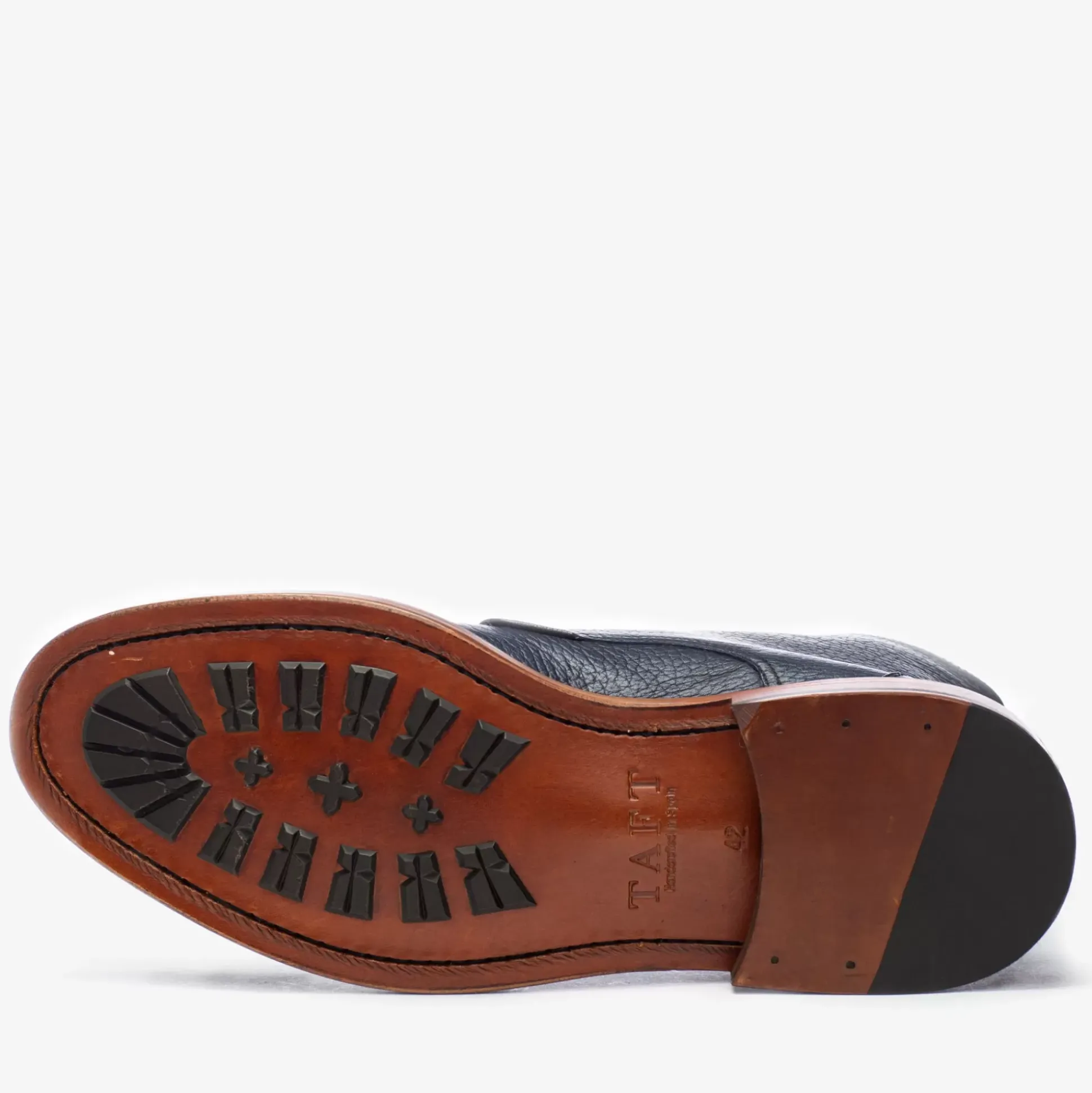 The Rome Boot - Navy Leather Boots | Taft