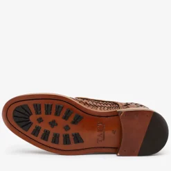 The Rome Boot In Woven - Leather Boots | Taft