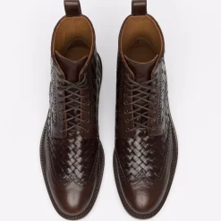 The Saint Boot In Espresso Brown - Dress Boot | Taft
