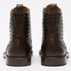 The Saint Boot In Espresso Brown - Dress Boot | Taft