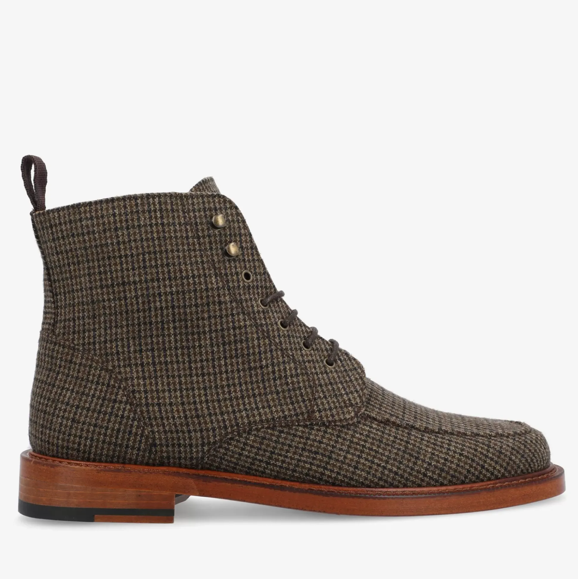 The Smith Boot In Espresso - Houndstooth Boot | Taft
