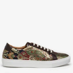 The Sneaker In Kashmir Multicolor Paisley Fabric | Taft