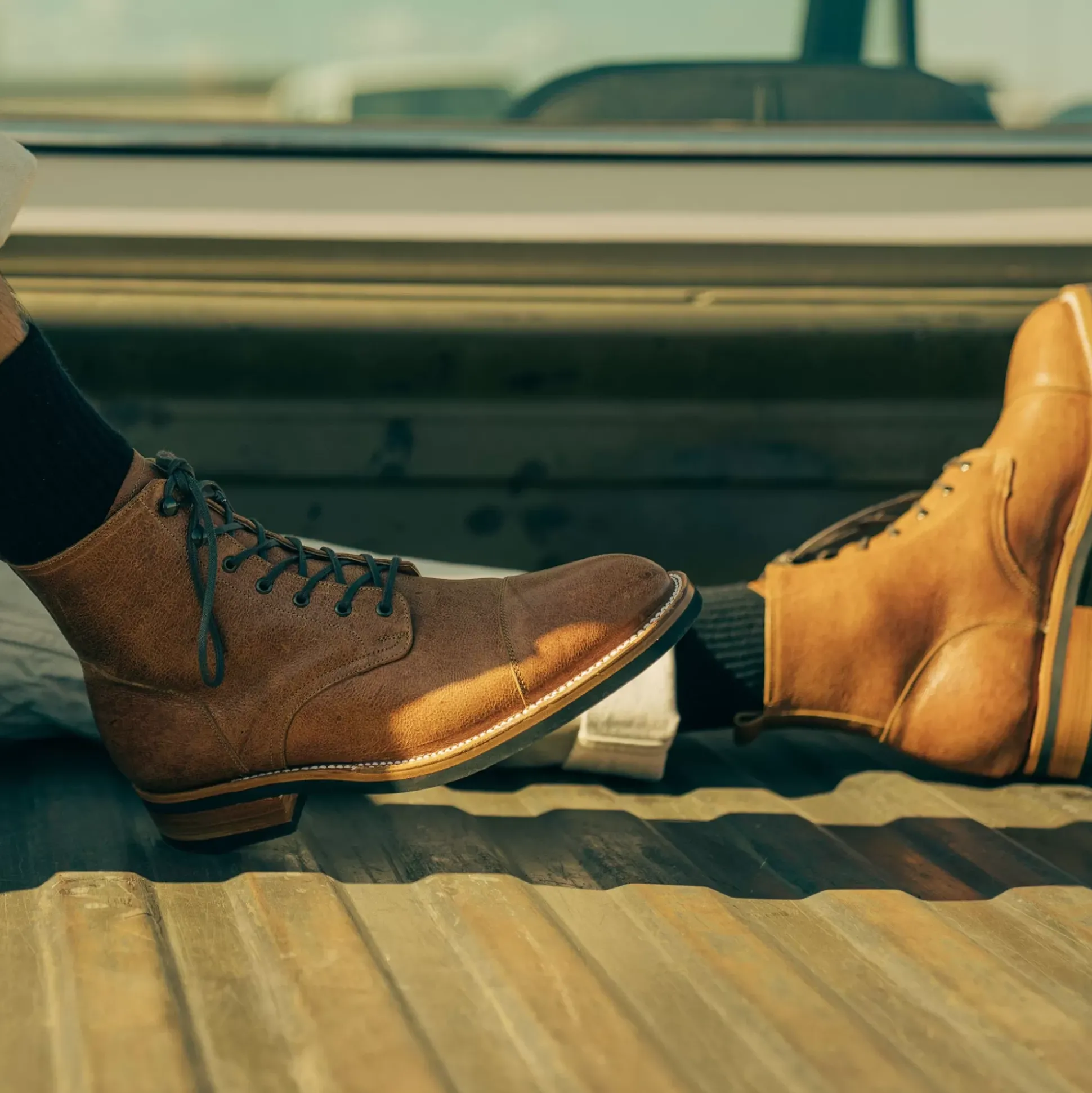 The Stitchdown Legacy Boot In Nutmeg | Taft