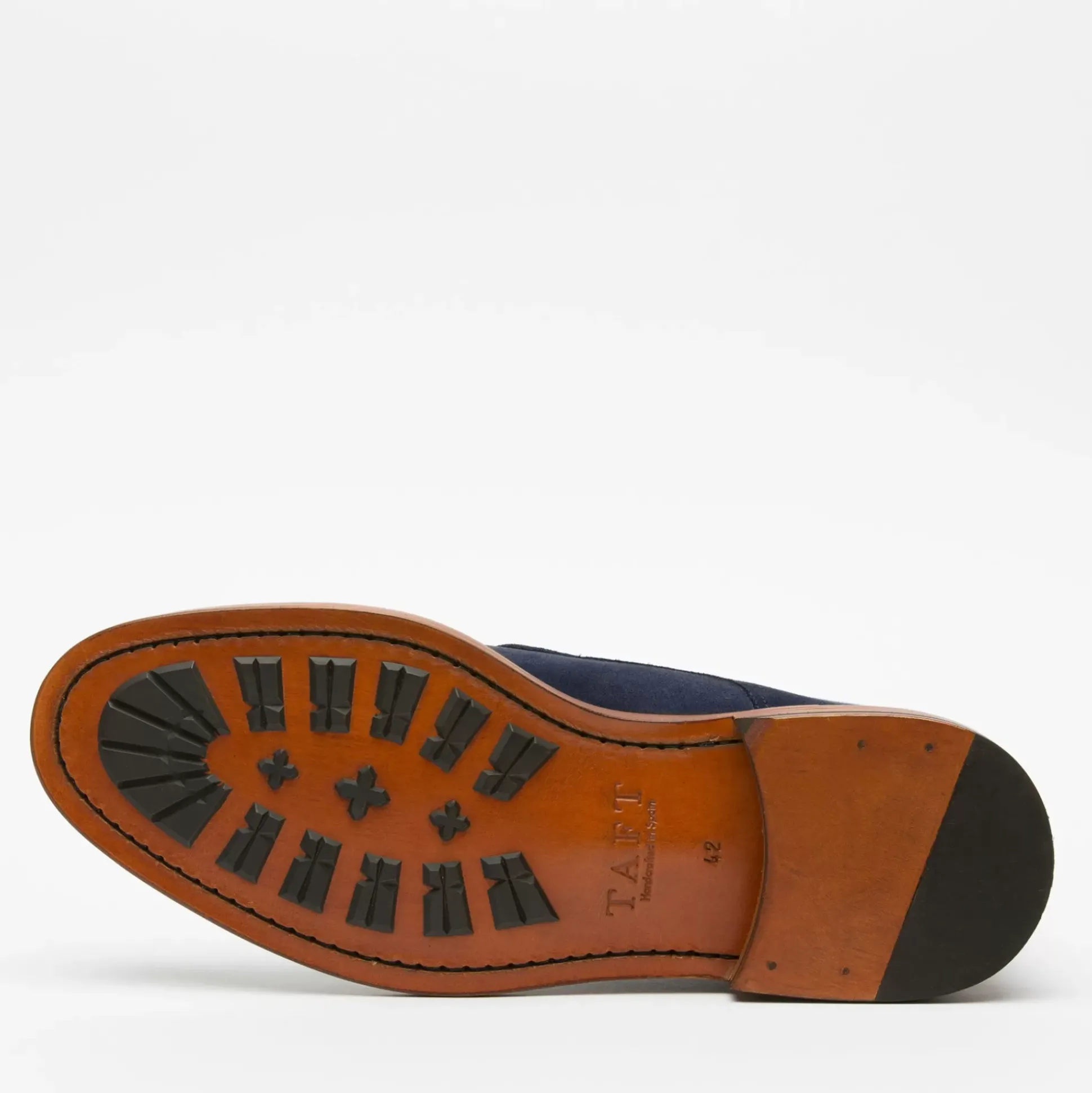 The Troy Boot - Navy Suede Boots | Taft