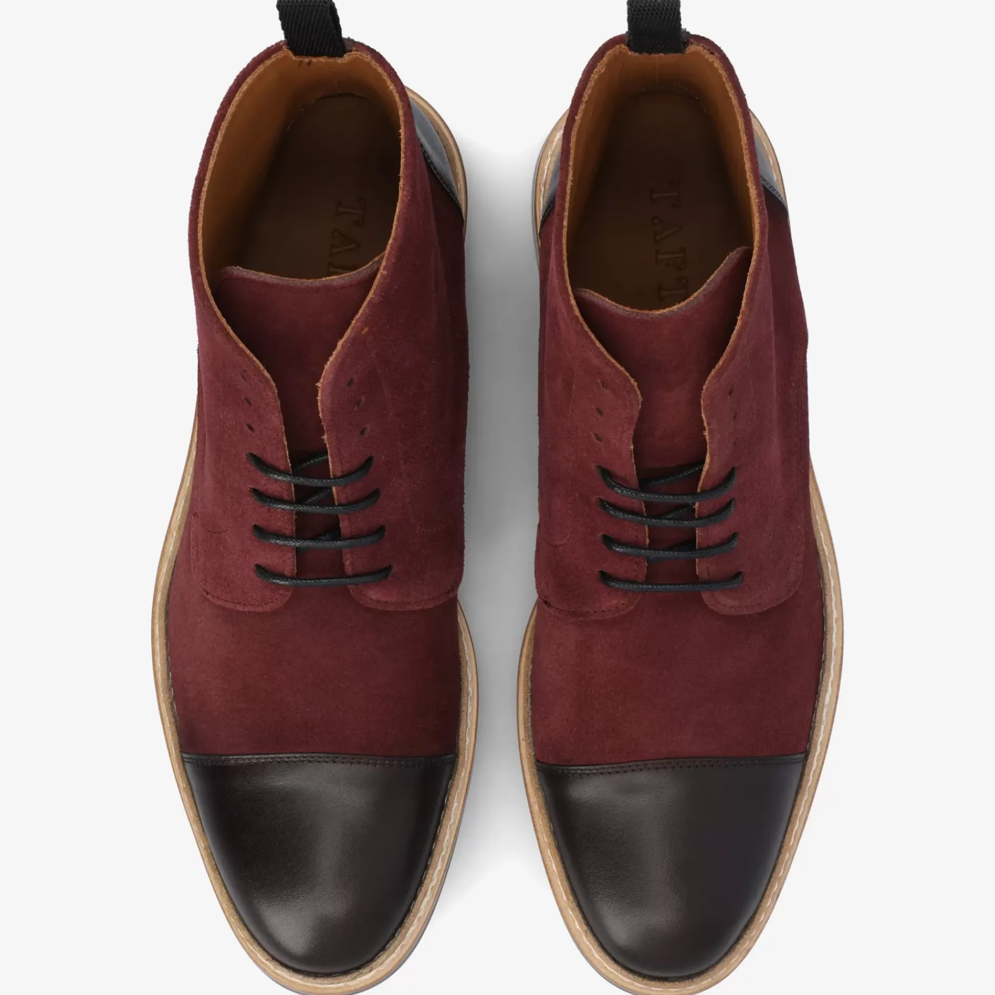 The Troy Boot In Oxblood