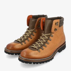 The Viking Boot In Brown Floral | Taft