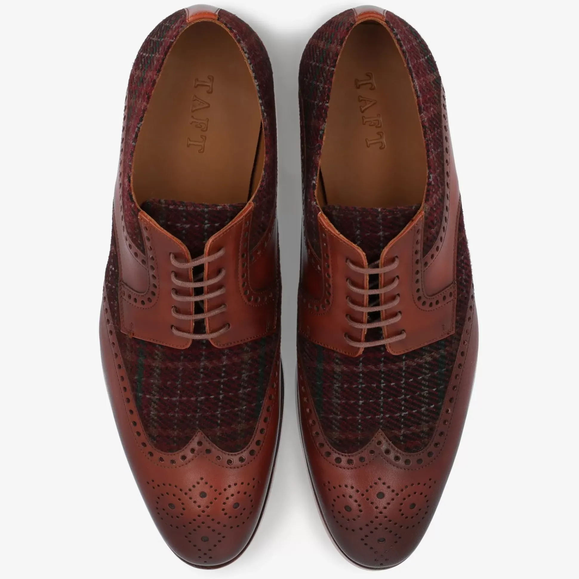 The Wallace Shoe In Red Plaid | Taft