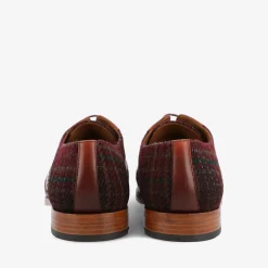 The Wallace Shoe In Red Plaid | Taft