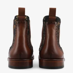 Valencia Brown Leather Chelsea Boots - Eden | Taft
